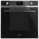 Smeg multifunction pyrolysis Design black stainless steel Elite electronic oven