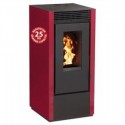 Interstoves 10Kw Economic Granule Stove with Marina Bordeaux Remote Control