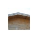 Garage en bois massif Habrita 21,7m2 avec madriers 42mm