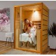 Pacchetto sauna tradizionale Sense a 4 posti completo di stufa Harvia da 4,5 kW - pietre e accessori