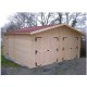 Double Wooden Garage Habrita 42 m2