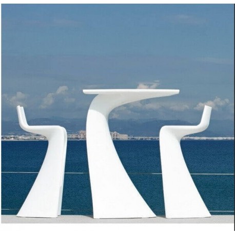 Wing Table Vondom Blanc Mat