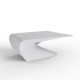 Ensemble Salon Wing Table et Tabourets bas Vondom Blanc