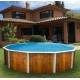 Piscina elevada TOI Veta ovalada 550x366xH120 con kit completo