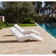 Set van 4 ligstoelen: Vondom Ibiza Wit