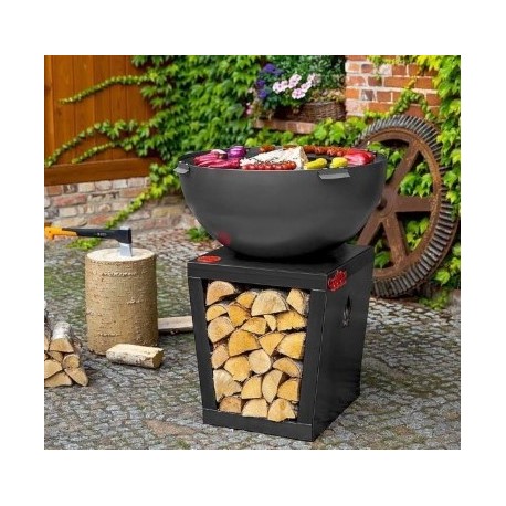 Santos CookKing Premium wood brazier with Plancha and Bonfire Support