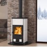 Houtkachel Nordica Extraflame Fedora 8.3kW White Infinity