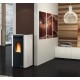 Estufa ventilada de pellets La Nordica Extraflame Ketty Evo 2.0 7kW Beige