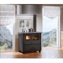 Stufa a legna Nordica Extraflame Family 4.5 9kW Nero