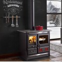 Houtkachel Nordica Extraflame Rosa L 9kW Zwart