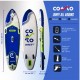 Stand Up Paddle Coasto Amerigo 10'4 DC Longitud 315 cm