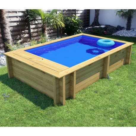 Pool'N Caja de madera Piscina 620x250xH133 BWT myPool