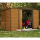 Metal Garden Shed Habrita 313x242xh198 imitation wood