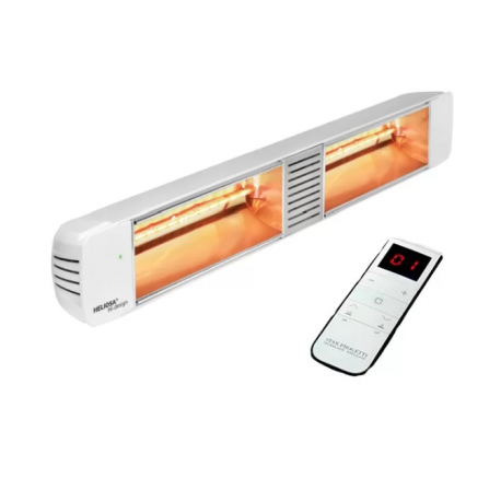 Heliosa HD 88 Radiant Heater 3000W Radio remote control white