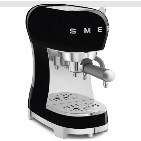 Smeg programável cafeteira ano 50 creme Chromé