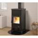 Heat recovery wood stove La Nordica Concita 2.0 Steel 13kW Anthracite