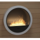 Chimenea de Bioetanol Incyrcle Infire con Vidrio 2 kW Blanco