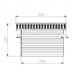 Abri de jardin Habrita Thermabri en bois massif 15,14 m2 avec toit en acier