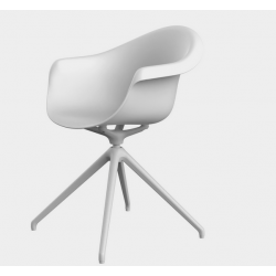 Lot de 2 Fauteuils Pivotants Incasso Gloss Blanc Vondom