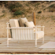 Hamptons Poltrona Lounge Ecru Aluminium Vondom