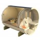 Barel 280 Thermowood Sauna all'aperto da 2 a 6 persone VerySpas