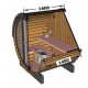 Outdoor sauna Pool 200 Thermowood 2 to 3 people VerySpass