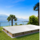 Copertura invernale 6x3 rettangolare per piscina in legno BWT myPOOL