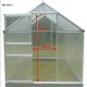 Habrita Aluminium Garden Greenhouse 2.50m2