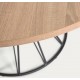 Round Table 120 Natural Wood Inu VeryForma