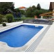 Imperial 8.54X5.5 Abrilios Telescopic Mid-Height Pool Enclosure