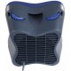 Blue ceramic fan heater DOM340B DomoClip